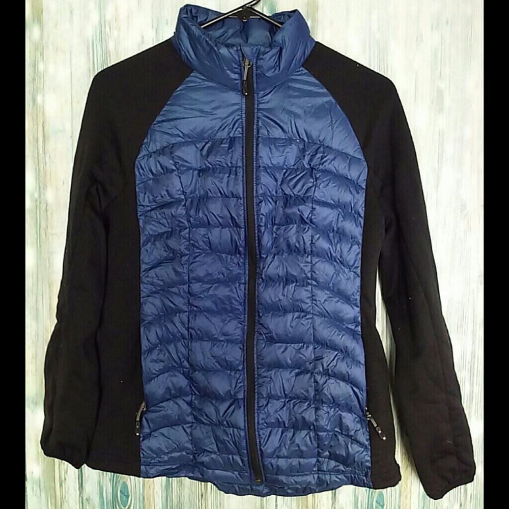 32 Degree puffer and fleece full zip jacket